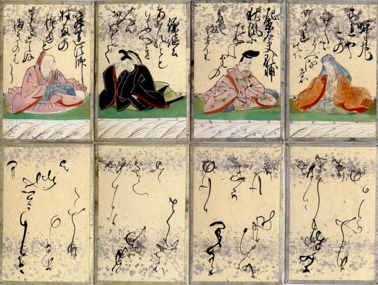 Jogo de cartas inspirado no Hyakunin-Isshu 